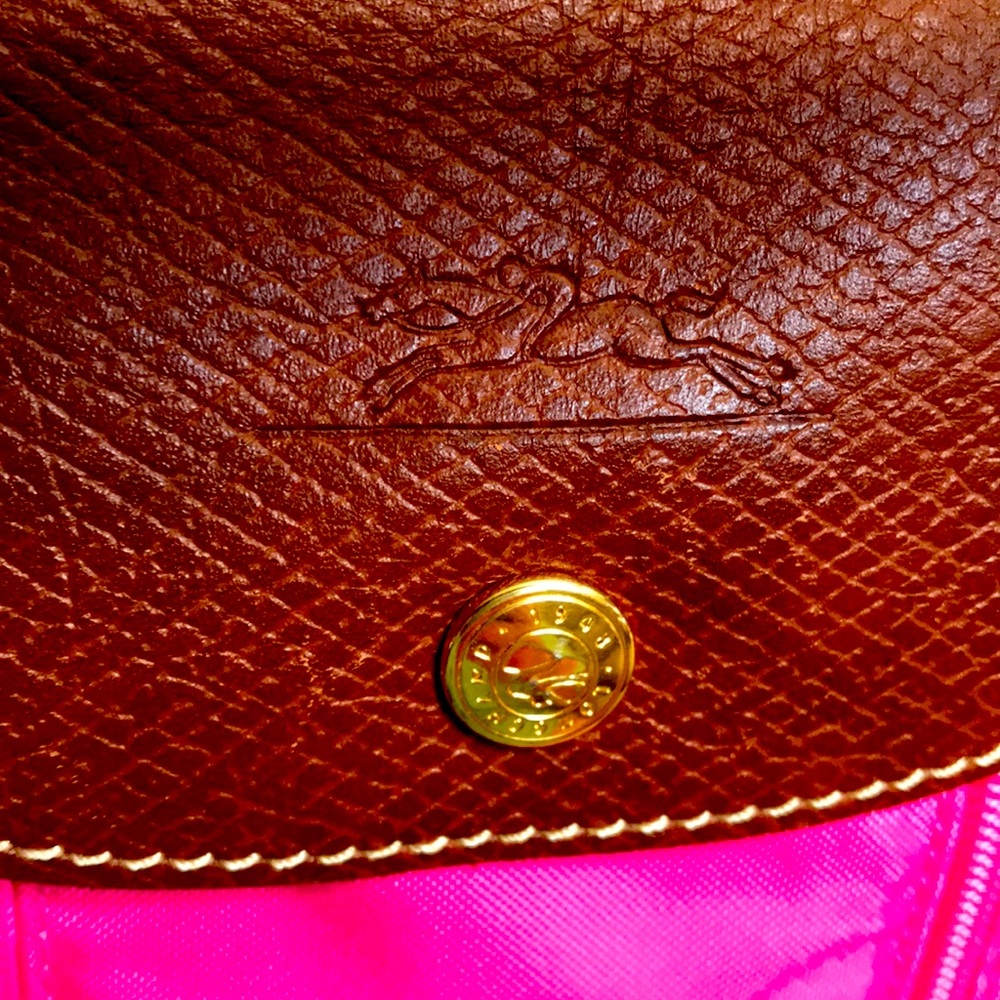 Cute pink long champ bag
